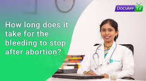 After an abortion, you can: How Long Does It Take For The Bleeding To Stop After An Abortion Askthedoctor Youtube