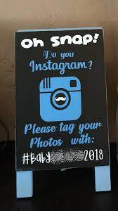 Instagram Hashtag Sign Instagram Instagram Hashtags Crafts