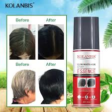 Gray hair is thought to be. Best Cheap One Period Of Treatment 3 Bottle Cure Grey Hair Treatment Spray From Root No Side Effect Hair Scalp White Hair Repair Brand Name Kolanbis Free Shipping Worldwide Limited Time Sale Easy Return
