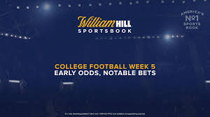 College football betting will have to wait until august unless you want to dive into some futures. College Football Week 5 Early Odds Notable Bets William Hill Us The Home Of Betting