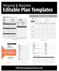 Take your excel skills to the next level with our comprehensive (and free) up next, i'll show you how a little planning ahead will make your life smooth sailing down the road. Ms Word Personal Business Plan Templates Office Templates Online