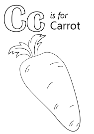 Free printable carrot coloring page. Letter C Is For Carrot Coloring Page From Letter C Category Select From 26388 Printable Crafts Of Cartoons Natur C Is For Carrot Letter C Letter C Activities