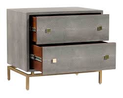 With coordinating wardrobes, dressers, chest and bed frames, they make a bedroom feel complete. Pesce Shagreen Nightstand Tov Furniture