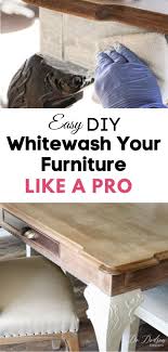 Whitewash Wood Table Top An Heirloom Makeover In 2020 Staining Furniture Whitewash Wood Refinishing Furniture Diy