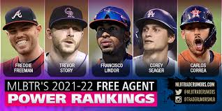 Play fantasy baseball for free. 2021 22 Mlb Free Agent Power Rankings Mlb Trade Rumors