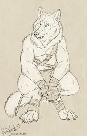 Skeptical Eye By Cunningfox Canine Art Anthro Furry Furry Drawing