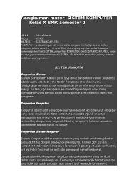 Check spelling or type a new query. Sistem Komputer Kelas 10