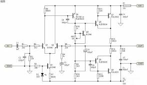 Build A 25w Class A Power Audio Amplifier Circuit Diagram