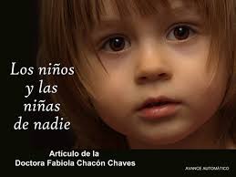 Los niños y las niñas de nadie reflexión