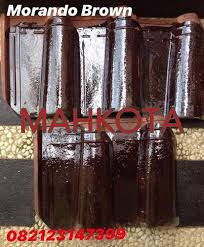 Kami sendiri mengambil referensi dari tokopedia dan telah memilih yang termurah. Jual Genteng Morando Glazur Brown