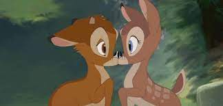 Pin For Later 38 Of The Best Disney Kisses Of All Time Bambi And Faline Bambi Disney Kiss Bambi Disney Disney Love Quotes