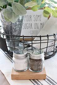 The only problem is the base is. Diy Mini Mason Jar Salt Pepper Shakers Pretty Diy Home