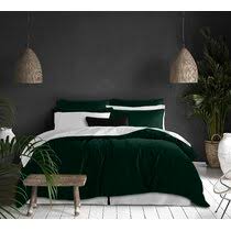 4.6 out of 5 stars, based on 249 reviews 249 ratings current price $46.99 $ 46. Emerald Green Velvet Bedding Wayfair