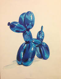 Balloon Animal Drawing By Pony Lawson Copic Marker Art Prismacolor Art Drawings