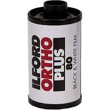 Ilford Ortho Plus Black And White Film Iso Settings Film Roll