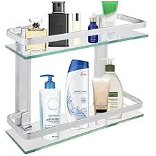 We did not find results for: 2 Tier Bathroom Glass Shelf Shower Organizer Storage Holder Wall Mounted With Anti Rust Aluminum Rail 14a X Glass Bathroom Shower Organization Glass Shelves