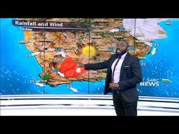 Space weather disruptions show as large spikes. Sa Weather Wednesday 24 June 2020 Sabcweather Youtube