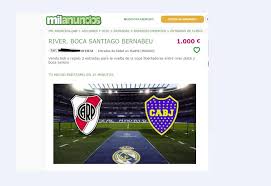 No obstante, una serie de hechos violentos. River Boca Tickets Real Madrid Fans Re Selling Seats For 800 As Com