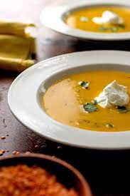 Pureed Winter Squash And Red Lentil Soup Recipe Recipe Lentil Soup Recipes Red Lentil Soup Red Lentil Soup Recipe