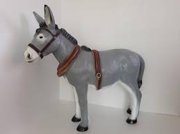 Statue Sculpture Resine Ane H 95 Cm Livraison Gratuite