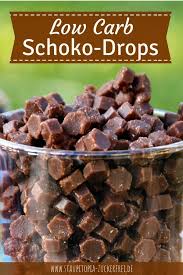 Low Carb Schokodrops Mit Erythrit Staupitopia Zuckerfrei Rezept Rezepte Backzutaten Kochen Und Backen