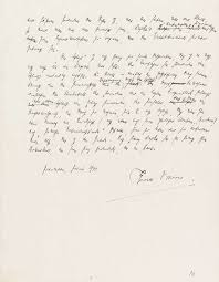 A camel is a horse made by committee. Mann Thomas 1875 1955 Autograph Manuscript Dem Dichter Zu Ehren In Honour Of The Poet An