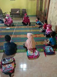 N kehidupan didesa hari /tgl : Kegiatan Guru Dan Anak Tk Selama Pandemi Kecamatan Tirtomoyo Kab Wonogiri