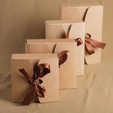 Gunstige 100 Stucke Schwarz Braun Kraft Papier Boxen Backen Lebensmittel Karton Box Mit Bowknot Cookies Schokolade Selber Machen Lebensmittel Schokolade Lustig