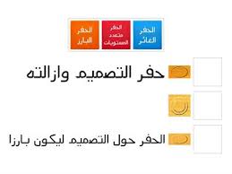 الحفر الغائر موارد تعليمية