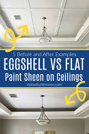 The term level five finish refers to the smoothest of smooth wall finishes. Best Paint Sheen On Ceilings Eggshell Or Flat Abbotts At Home