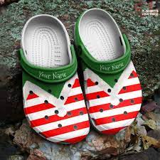 Personalized Christmas Elf Crocs Crocband Shoes - T-shirts Low Price