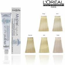 Loreal Majirel Highlift Hair Colour Dye Permanant 50ml Official Loreal Stockists Ebay