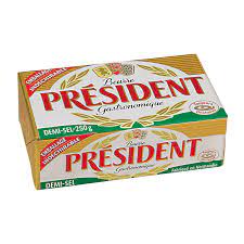 President imported salted butter, 7oz (199g) a high quality best butter i've ever had. President Salted Butter Block Lazada Singapore