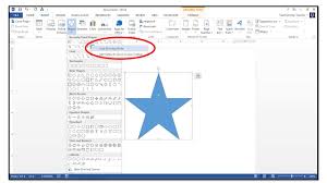 How To Insert Shapes Into Microsoft Word 2013