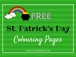 Click a category below to go to the printable st. Free St Patrick S Day Colouring Pages The Little Mom Aid
