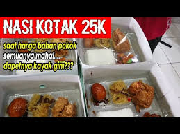 Salah masuk ap4rt3men karna m4buk i5tri g3nj0t t3tangga dikira su4miny4. Varian Nasi Kotak Harga 25k Menyesuaikan Harga Bahan Youtube