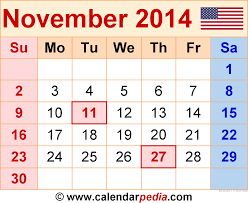 Über 7 millionen englischsprachige bücher. November 2014 Calendar Free Templates For Word Excel Pdf September Calendar Printable Calendar Template Free Printable Calendar Templates