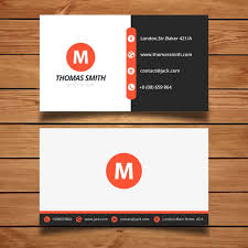 What makes a good business card design? Red Modern Business Card Design Free Vectors Ui Download