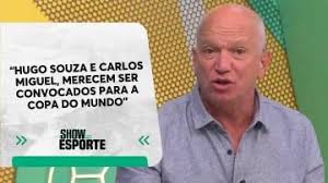 Elia Jr: "Hugo Souza merece ser convocado para a Copa do Mundo"