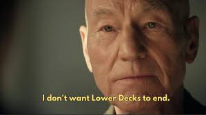 They added Badgey, Goodgey, Badgey Mk2, and Logic-y to Star Trek Online