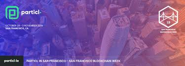 Description sf blockchain week seeks to provide education for both consumers and developers with the goal of pushing the boundaries of blockchain tech. Particl In San Francisco Sfbw 2019