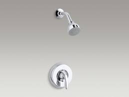 Turn the stem counterclockwise to turn the. Kohler Coralais Rite Temp Shower Valve Trim With Lever Handle And 1 5 Gpm Showerhead Wayfair