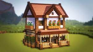 Touch device users, explore by touch or with swipe gestures. Cottage Cute Vanilla Minecraft Houses Novocom Top