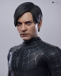Hot Toys MMS728B Spider-Man 3 Spiderman (Black Suit) Collectible Figur –  Pop Collectibles