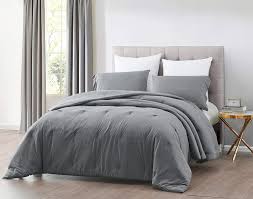 Besides good quality brands, you'll also find plenty of discounts when you shop for ansr jersey mens during big sales. Amazon Com Asher 2 Piece Heather Jersey Knit Cotton Comforter Set Solid Reversible Lightweight Super Soft And Breathable Bedding Set Twin Dark Gray Kitchen Dining
