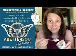 Coach Becky’s MOOSE TRACKS Ice Cream