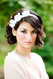 A messy, shaggy or coiffed bob will give your hair volume and add a bit of fun to your hairstyle, particularly if you're used to having a more simple style in your every day life. Short Hair Wedding Hairstyle Novocom Top