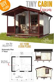 16 Cutest Small And Tiny Home Plans With Cost To Build Craft Mart In 2020 Tiny House Floor Plans Small House Plans Tiny Cabin Plans
