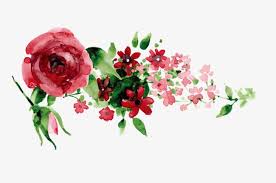 Hand Painted Red Flowers Red Flowers Vector Diagram Background Decoration Png Transparent Clipart Image And Psd File For Free Download Red Flowers Background Decoration Hand Painted
