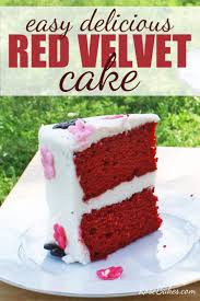 If you have to know. Red Velvet Cake Mix Recipe